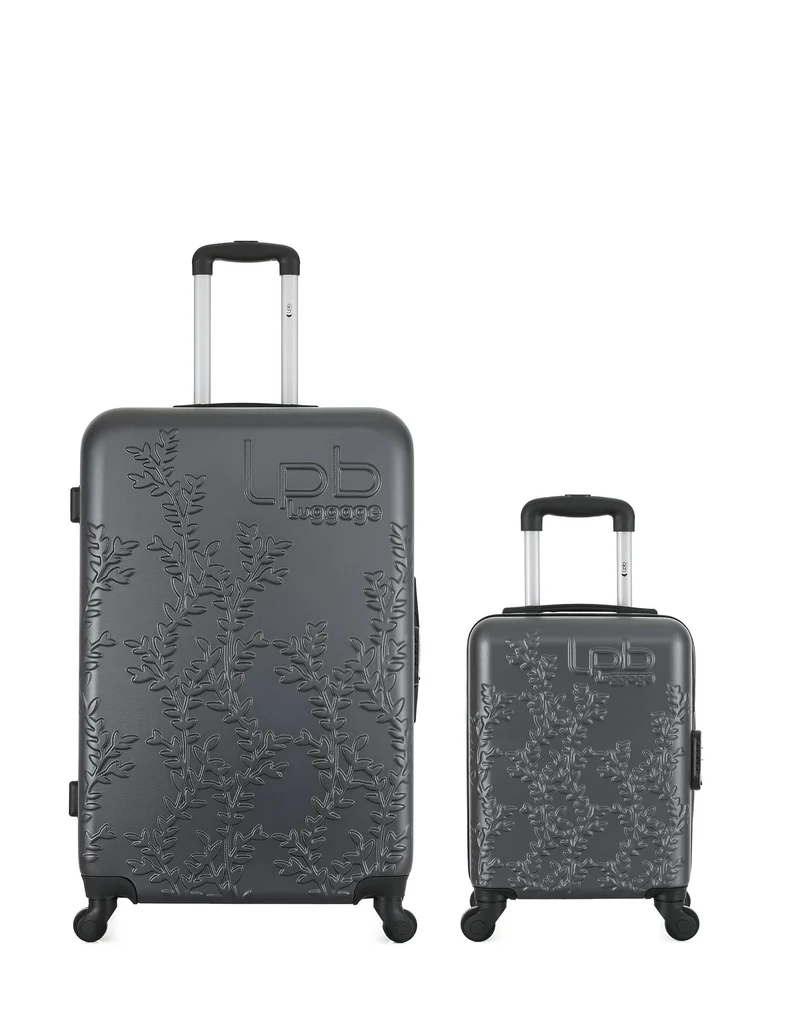 LPB LUGGAGE – 2er-Pack – Großer Koffer und Handgepäck XXS NAIS