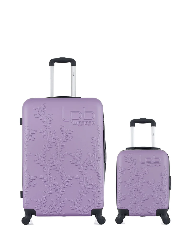 LPB LUGGAGE – 2er-Pack – Großer Koffer und Handgepäck XXS NAIS