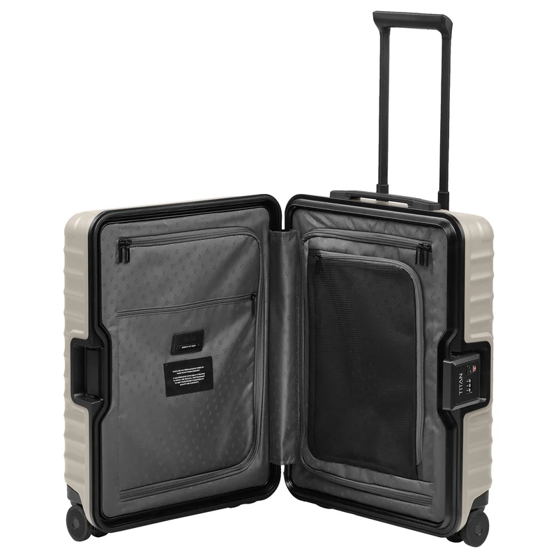 TITAN OVERSEAS - 4-Rollen-Kabinentrolley S 55/23 (moonstone grey, 55 cm)