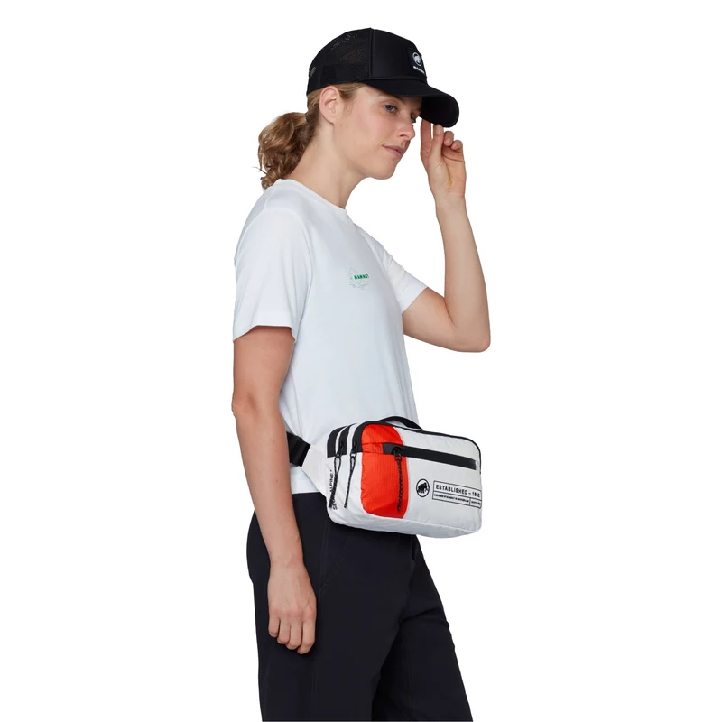 Mammut Seon Alpine 2L - Gürteltasche 24 cm (white-mammut red)