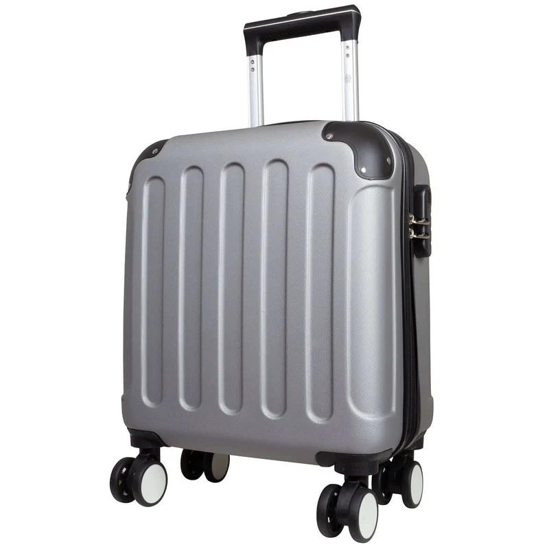 Hartschalen-Handgepäcktrolley Avalon - extra klein 45x36x20cm - Trolleygriff - Doppelrollen