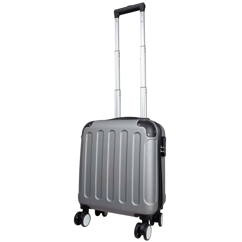 Hartschalen-Handgepäcktrolley Avalon - extra klein 45x36x20cm - Trolleygriff - Doppelrollen