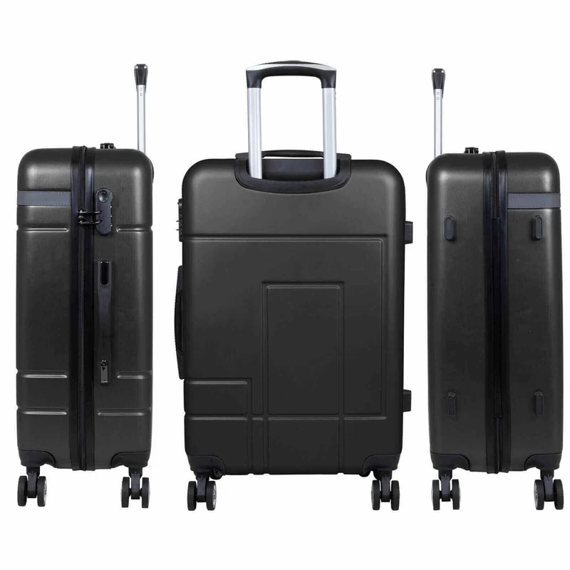 Hartschalenkoffer M GENF – Reisekoffer ABS 4 Rollen stabil