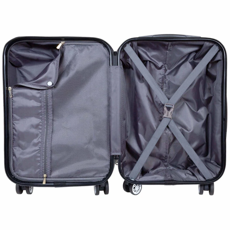 Hartschalenkoffer M GENF – Reisekoffer ABS 4 Rollen stabil