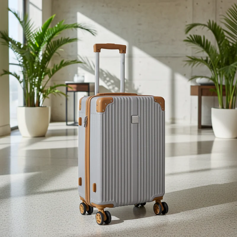 ABS mittlerer Reisekoffer Barbados - Größe M
