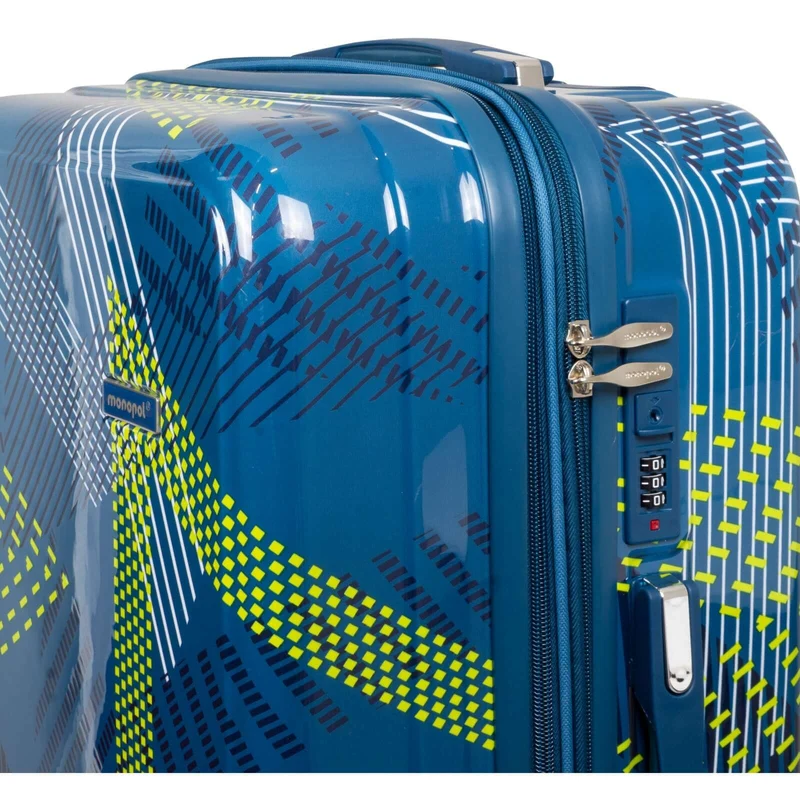 Design-Kofferset SML Ravenna – bunte Reisekoffer mit Wiedererkennungswert – Hartschale ABS/Polycarbonat – leicht & robust