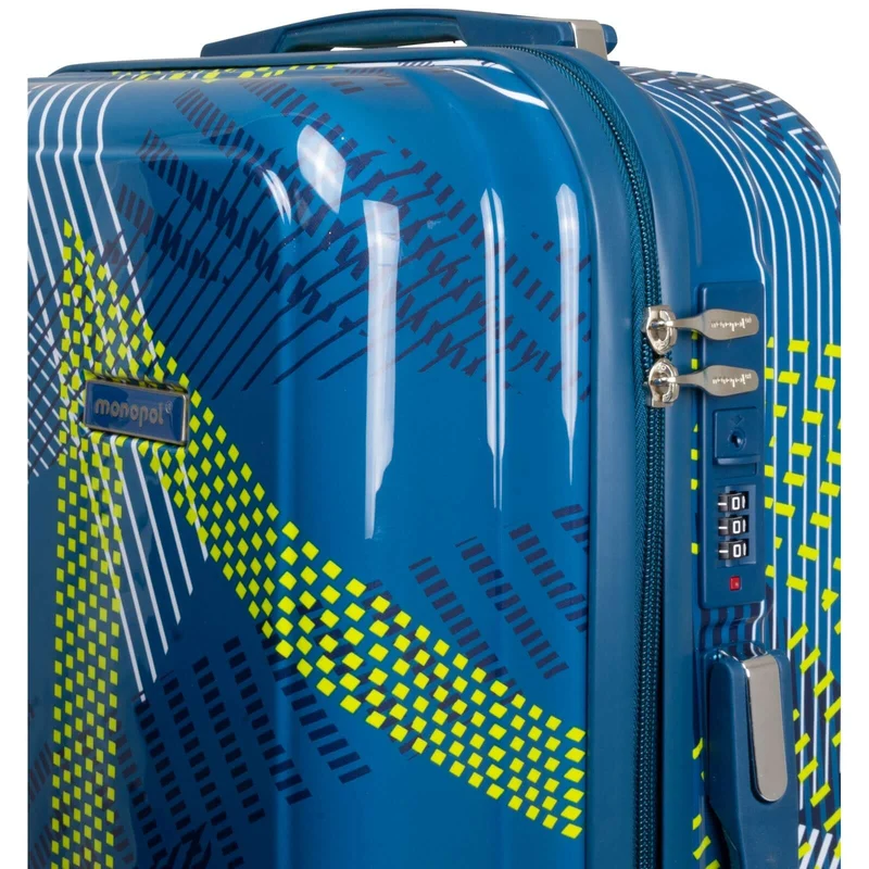 Design-Koffer Handgepäck Ravenna – bunte Reisekoffer mit Wiedererkennungswert – Hartschale ABS/Polycarbonat – leicht & robust