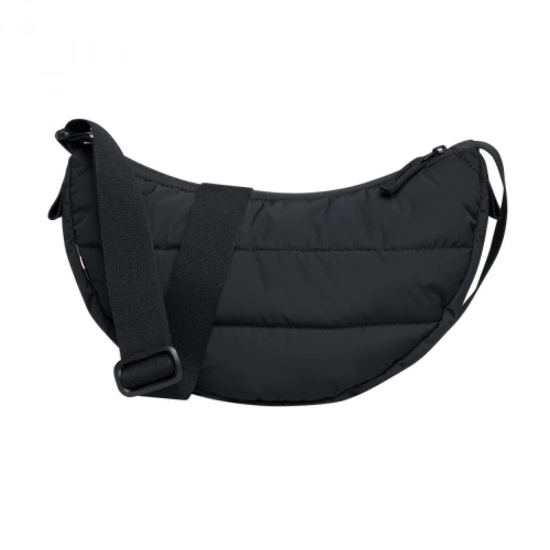 GOT BAG Puffer Moon Bag Small Monochrome Schwarz
