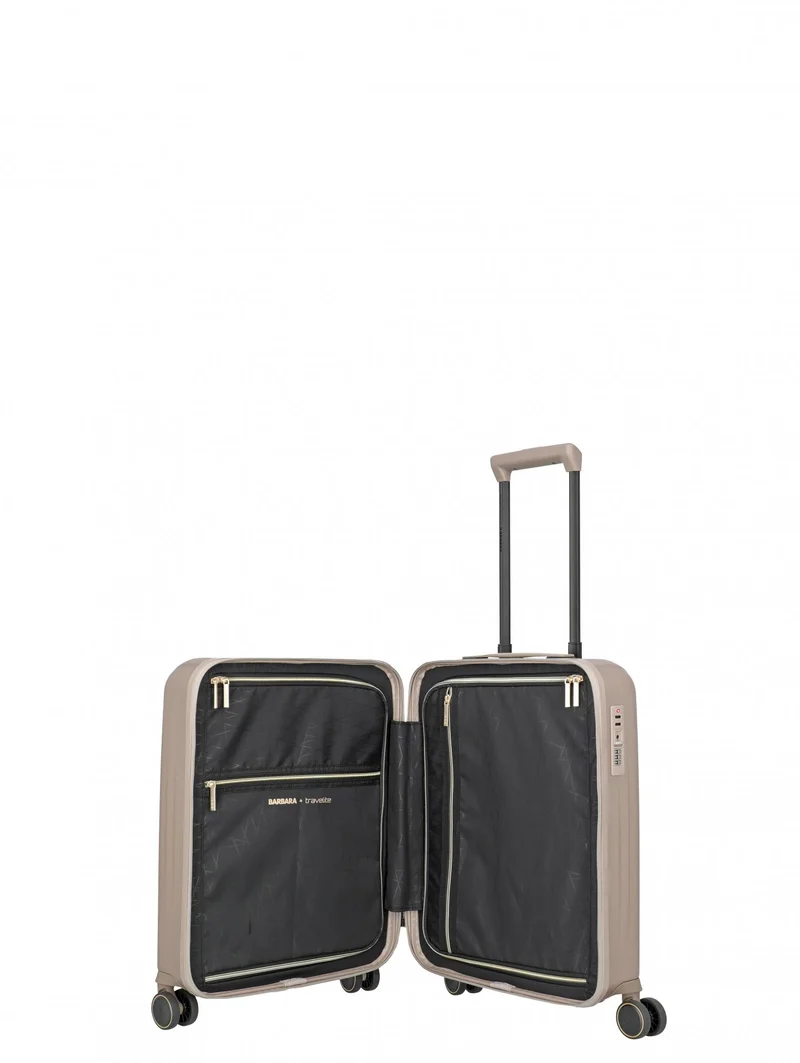 Travelite BARBARA NOVELTY 4w Hartschalen Trolley S Satin Nud
