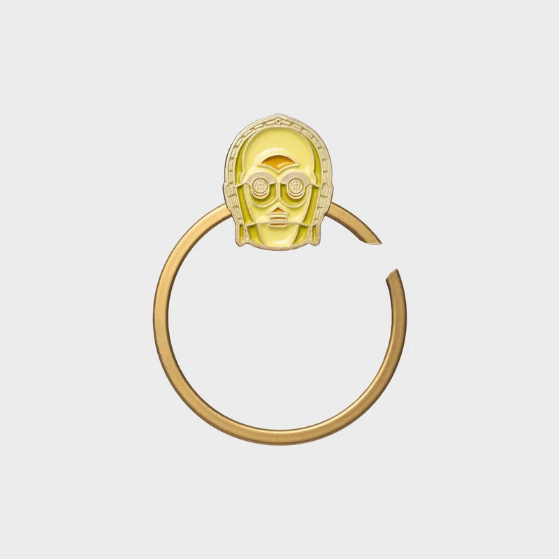 Orbitkey Schlüsselanhänger Schlüsselring Ring C-3PO