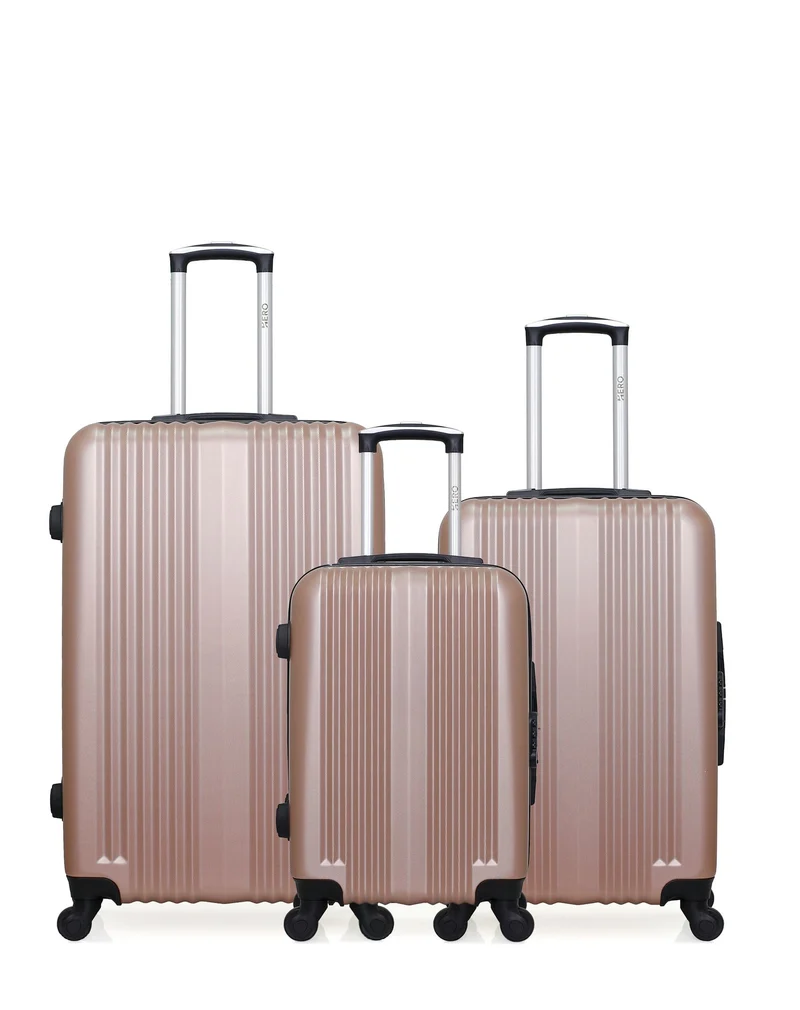 HERO – 3er-Pack – Großer Koffer, mittelgroßer Koffer und Handgepäck LIPARI