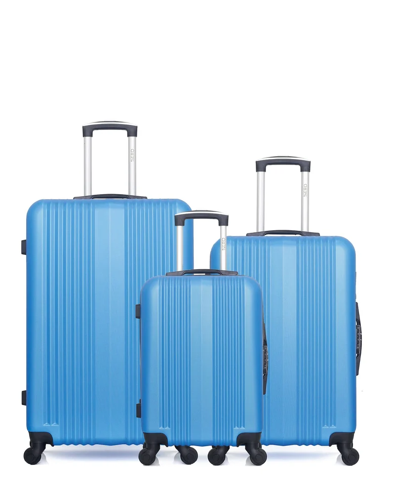 HERO – 3er-Pack – Großer Koffer, mittelgroßer Koffer und Handgepäck LIPARI