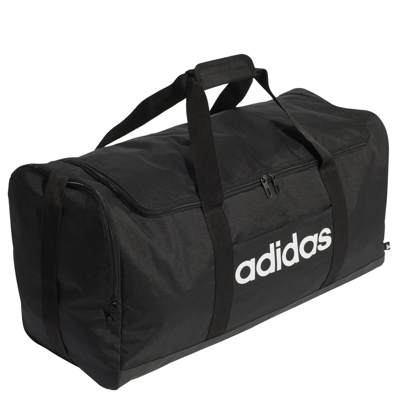 adidas Linear - Sporttasche L 65 cm (black/black/white)