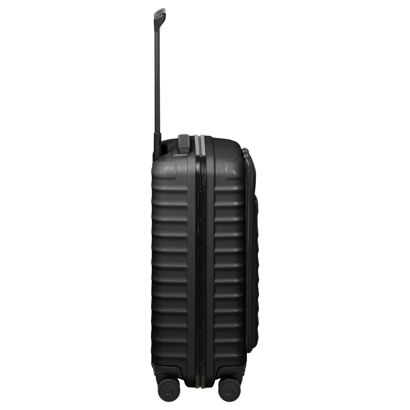 TITAN OVERSEAS - 4-Rollen-Kabinentrolley S 55/23cm mit Vortasche (nightshade black, 55 cm)