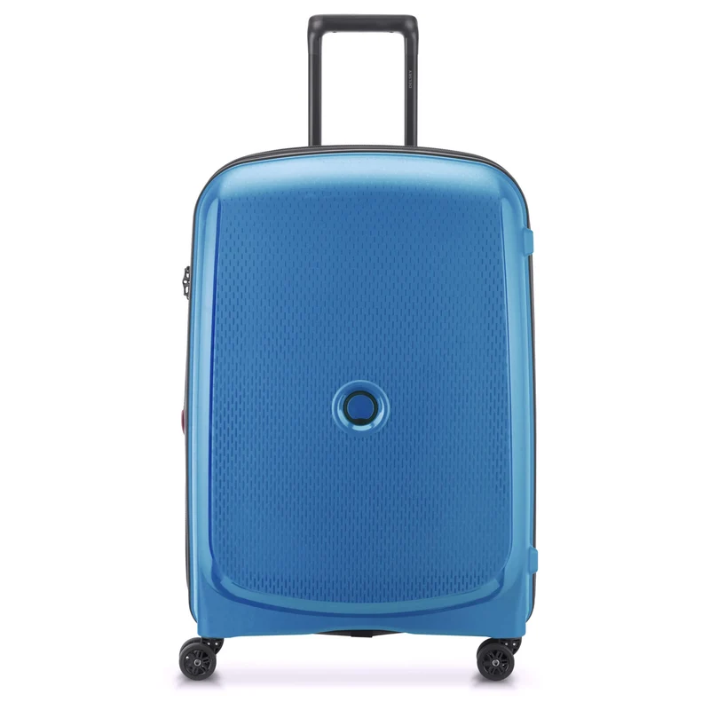 Delsey Paris Belmont Plus - 4-Rollen-Trolley recycelt 71 cm erw. (zink blau)