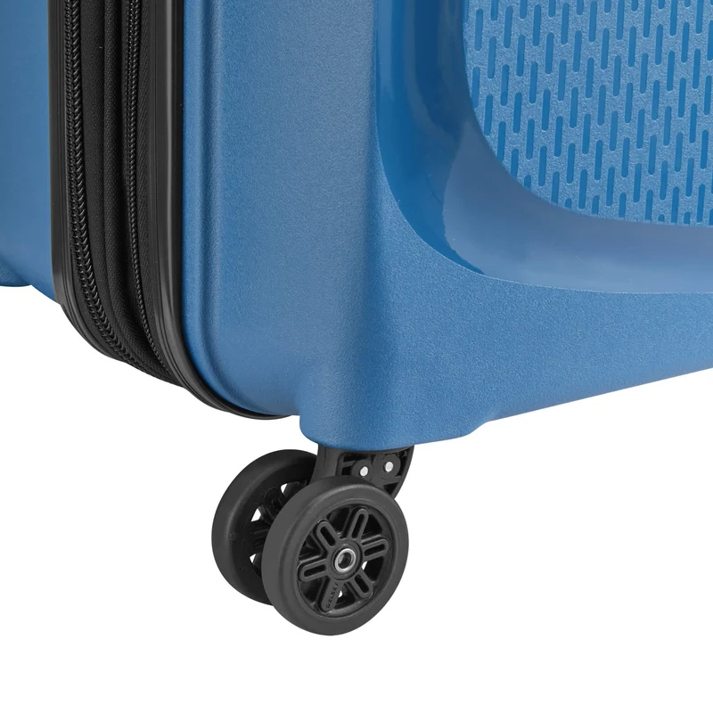 Delsey Paris Belmont Plus - 4-Rollen-Trolley recycelt 71 cm erw. (zink blau)