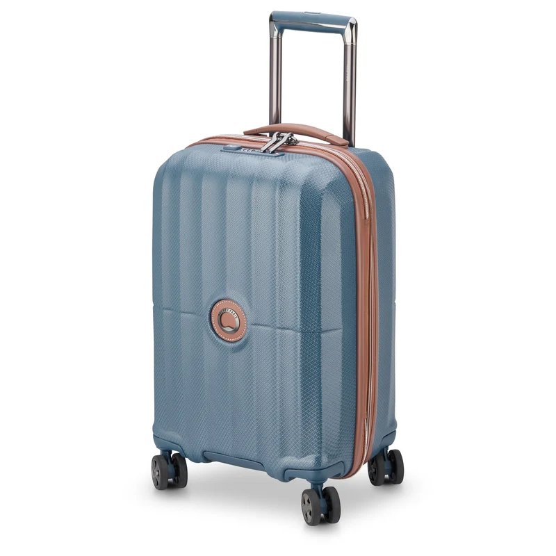 Delsey Paris Carrousel - 4-Rollen-Kabinentrolley 55 cm (meerblau)