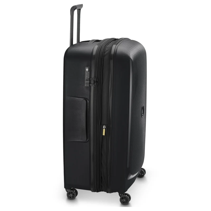 Delsey Paris Belmont Plus - 4-Rollen-Trolley recycelt 83 cm erw. (schwarz)