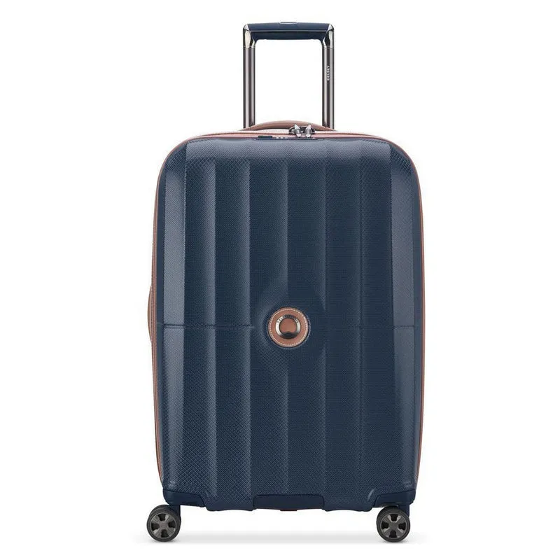Delsey Paris Carrousel - 4-Rollen-Trolley 67 cm erw. (marineblau)