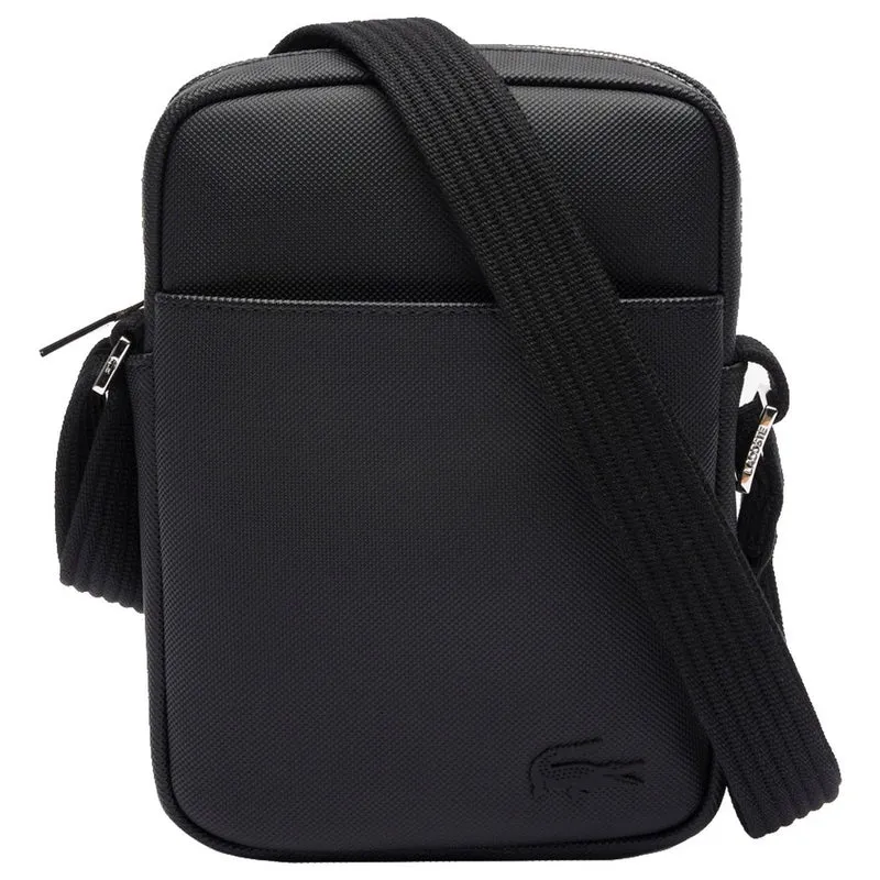 Lacoste Men's Classic Slim vertical Camera Bag - Umhängetasche 21 cm (noir)