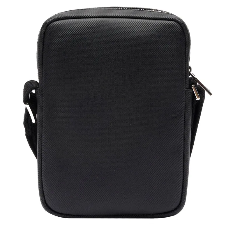 Lacoste Men's Classic Slim vertical Camera Bag - Umhängetasche 21 cm (noir)