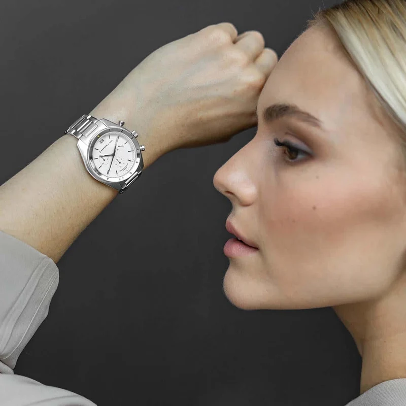 Kapten & Son Uhr Rise Small Steel 39Mm Silber