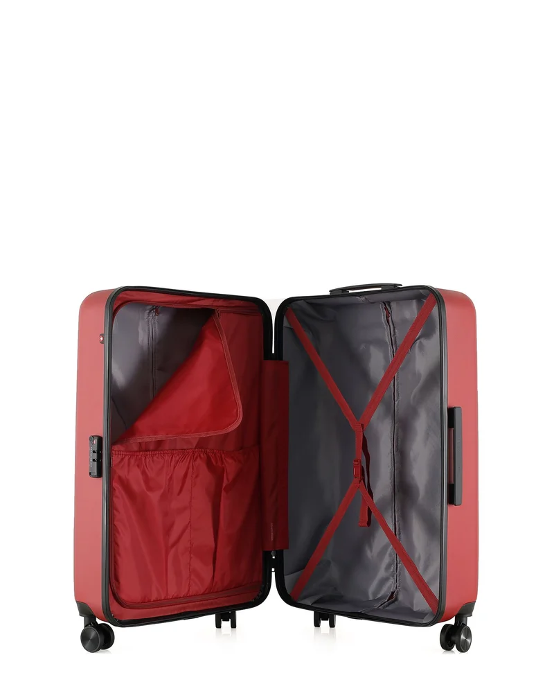 SWISS KOPPER – 4er-Pack – Großer Koffer, mittelgroßer Koffer, Handgepäck und Handgepäck XXS WIL