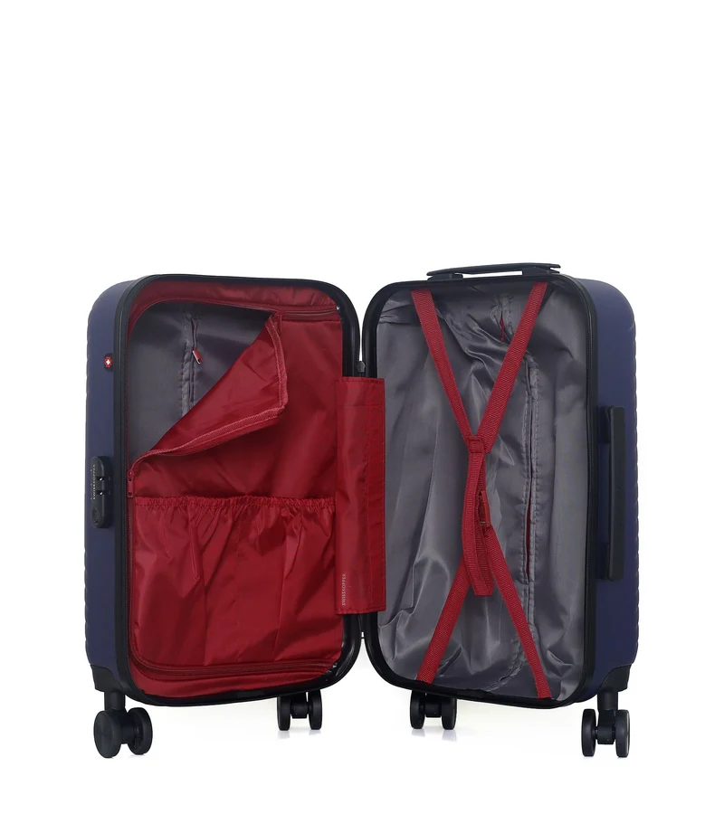 SWISS KOPPER – 3-Pack – Handgepäck, Handgepäck XXS und Kosmetikkoffer SPIEZ