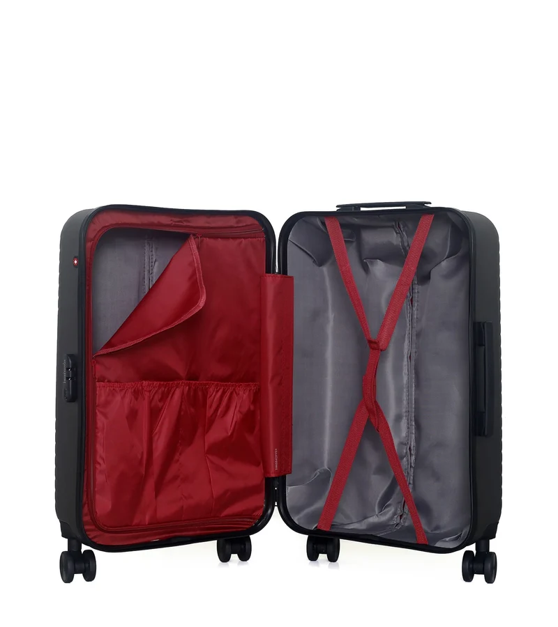 SWISS KOPPER – 2er-Pack – Mittelgroßer Koffer und Handgepäck XXS SPIEZ