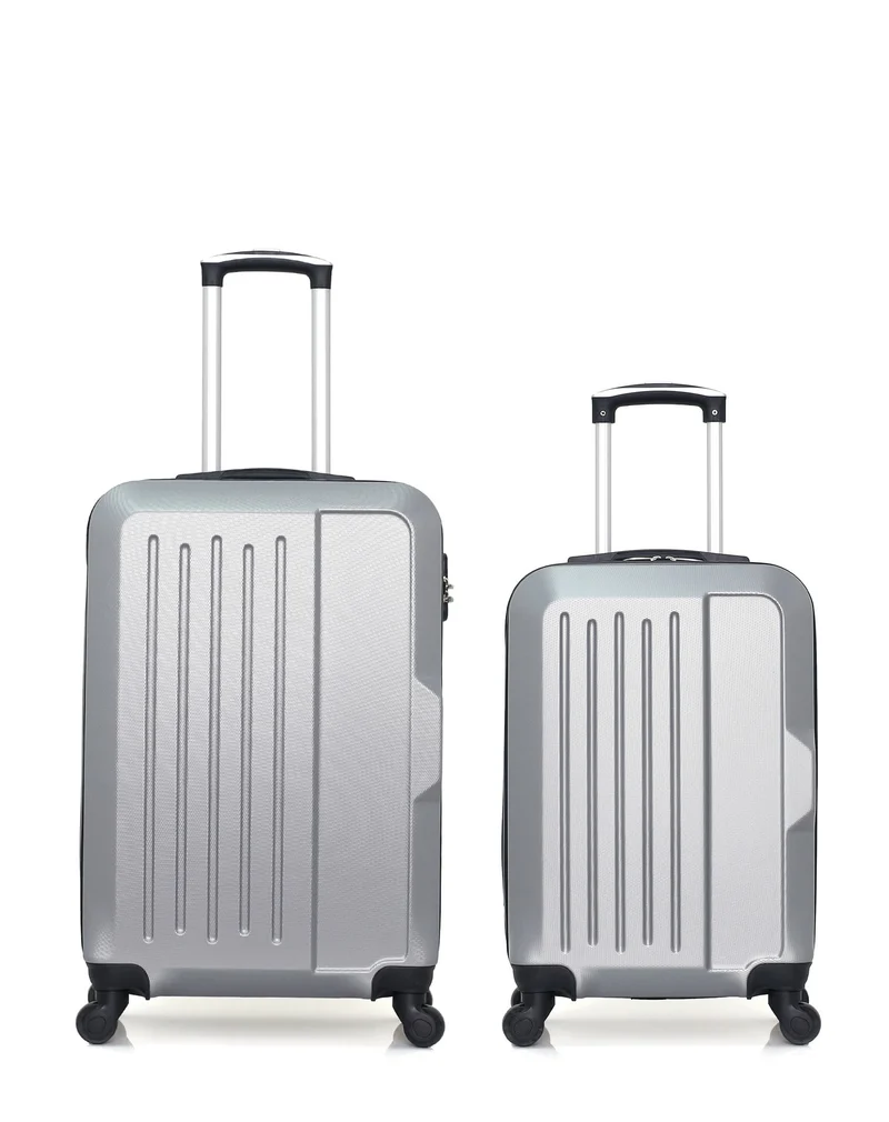 HERO – 2er-Pack – Mittelgroßer Koffer und Handgepäck VESUVIO