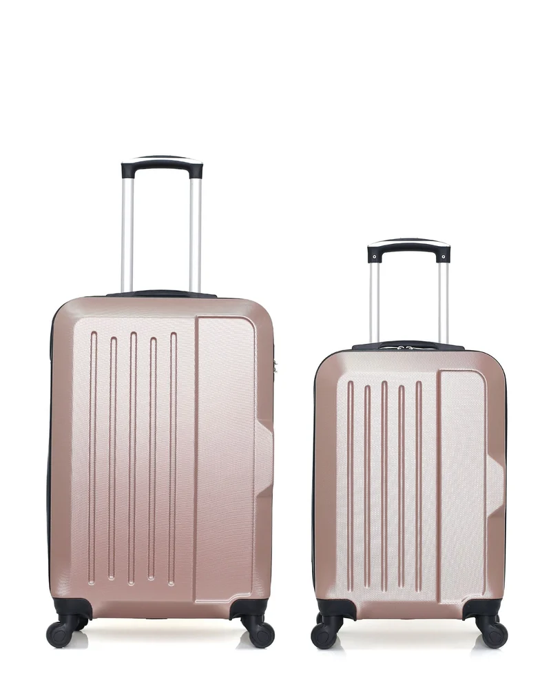 HERO – 2er-Pack – Mittelgroßer Koffer und Handgepäck VESUVIO