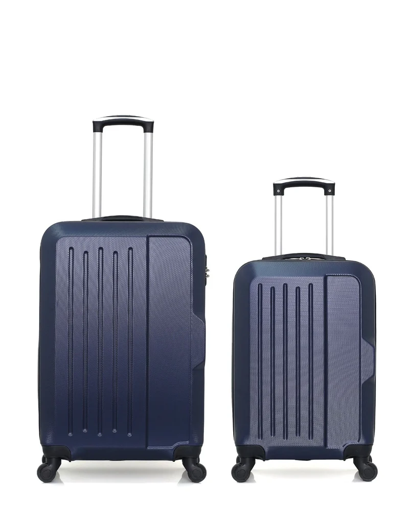 HERO – 2er-Pack – Mittelgroßer Koffer und Handgepäck VESUVIO