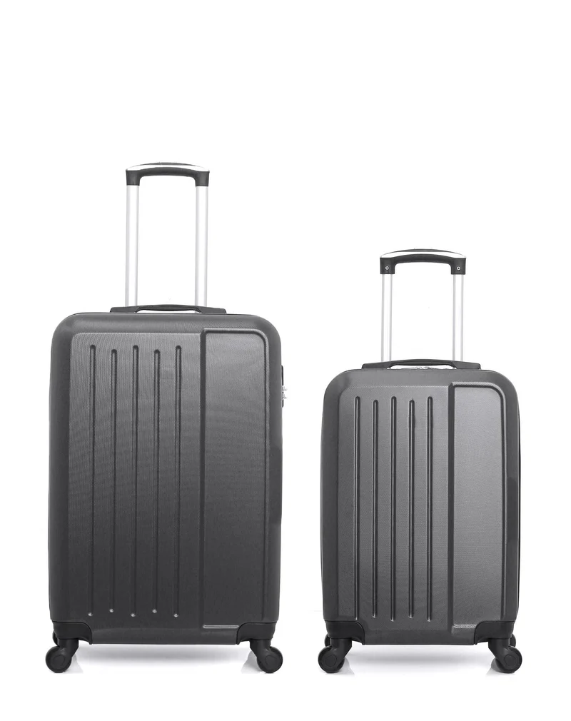 HERO – 2er-Pack – Mittelgroßer Koffer und Handgepäck VESUVIO