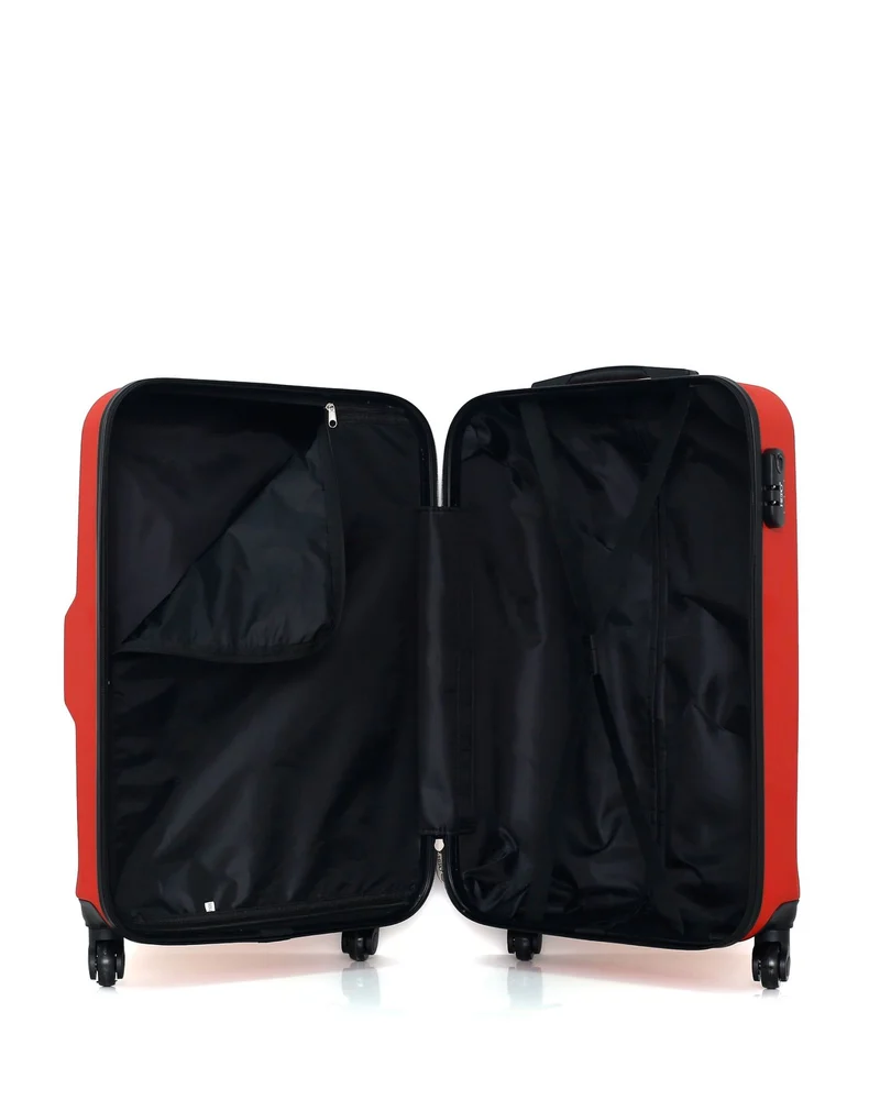 HERO – 2er-Pack – Mittelgroßer Koffer und Handgepäck VESUVIO