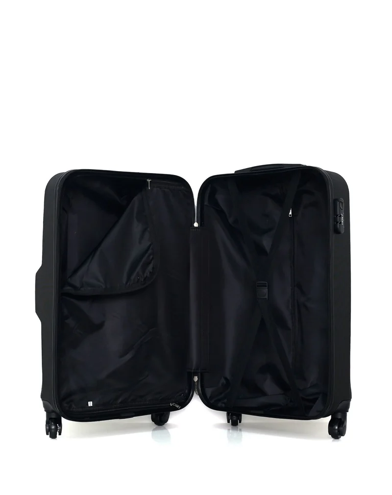 HERO – 2er-Pack – Mittelgroßer Koffer und Kosmetikkoffer VESUVIO