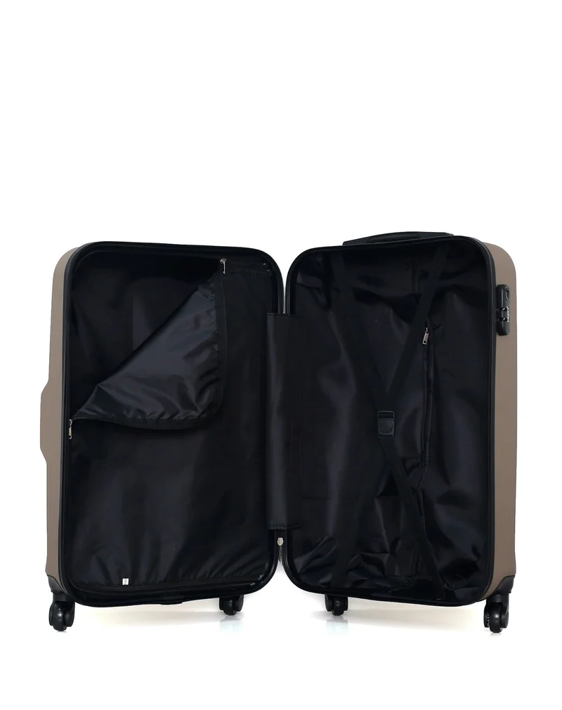HERO – 2er-Pack – Mittelgroßer Koffer und Kosmetikkoffer VESUVIO