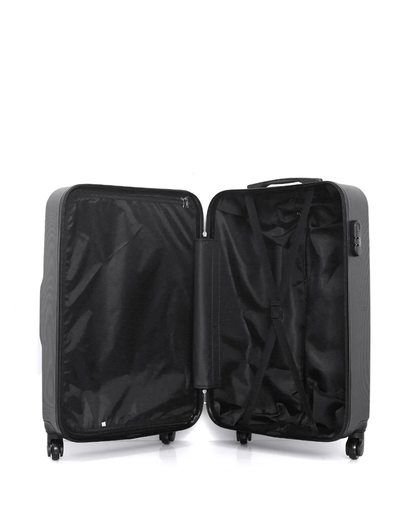 HERO – 2er-Pack – Mittelgroßer Koffer und Kosmetikkoffer VESUVIO