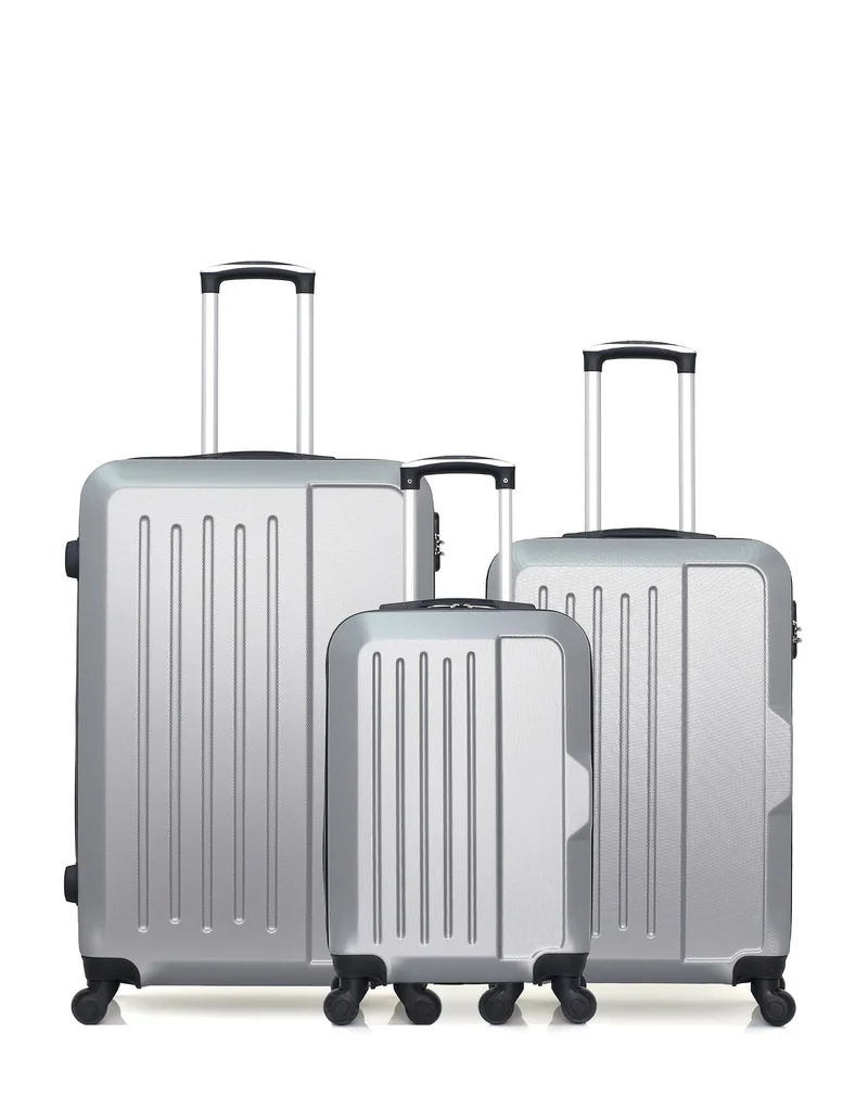 HERO – 3er-Pack – Großer Koffer, mittelgroßer Koffer und Handgepäck VESUVIO