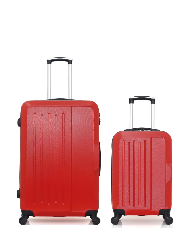 HERO – 2er-Pack – Großer Koffer und Handgepäck VESUVIO
