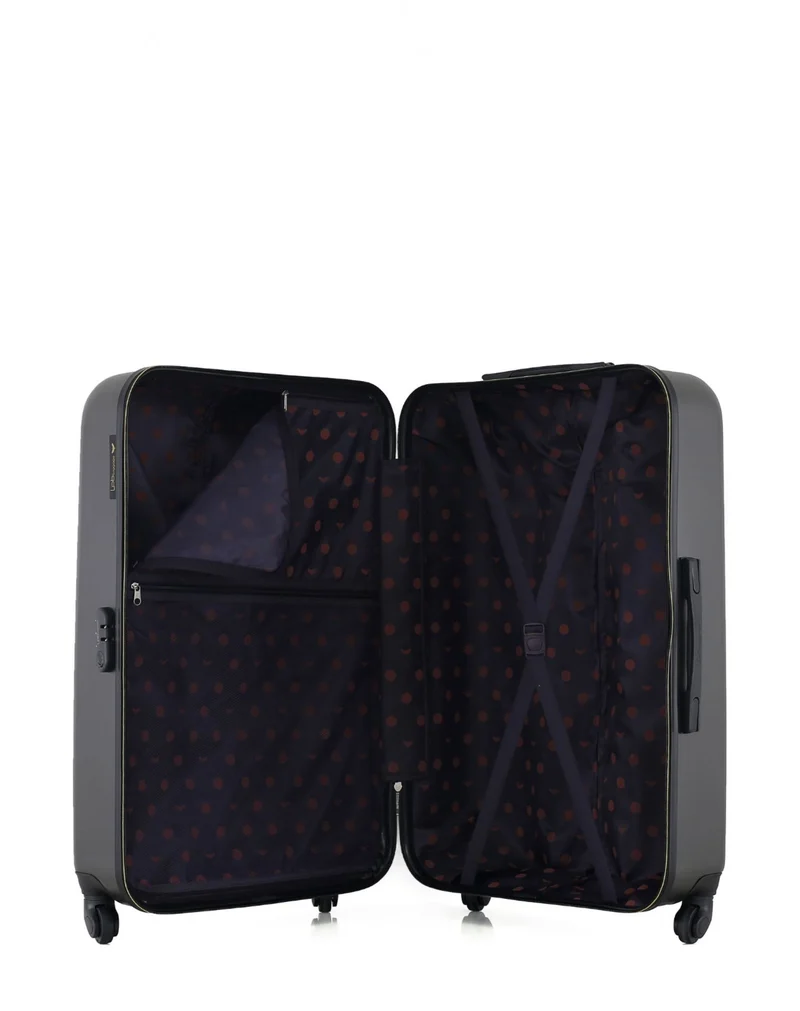 LPB LUGGAGE – 2er-Pack – Großer Koffer und Handgepäck XXS AGATA