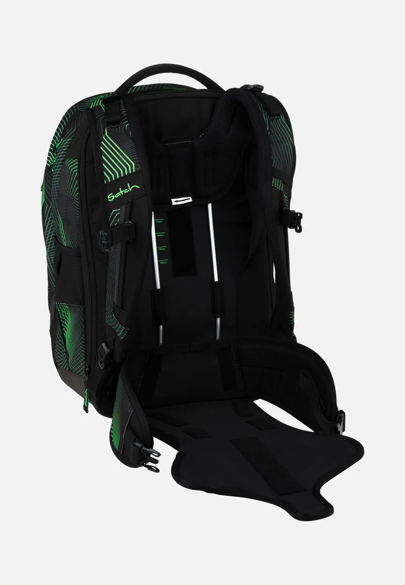 Match Plus Seismic Green - Schulranzen
