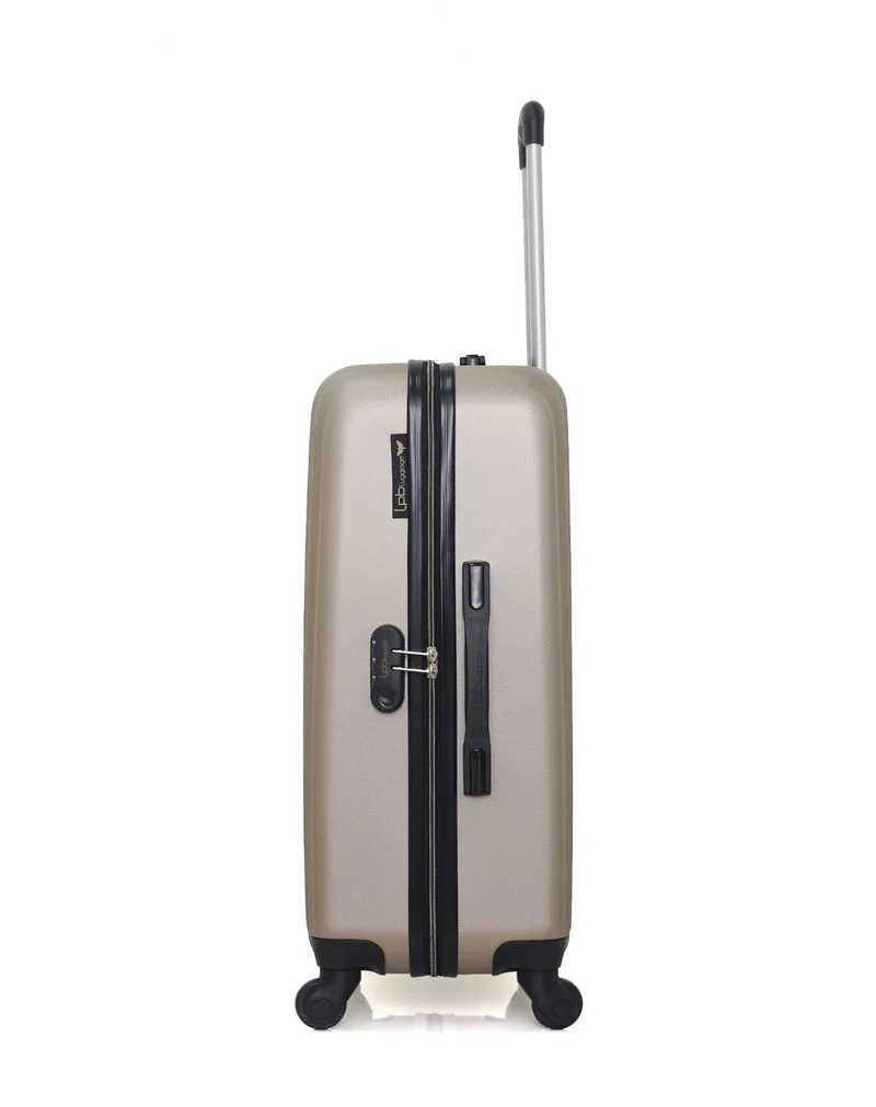 LPB LUGGAGE – 2er-Pack – Mittelgroßer Koffer und Handgepäck AGATA