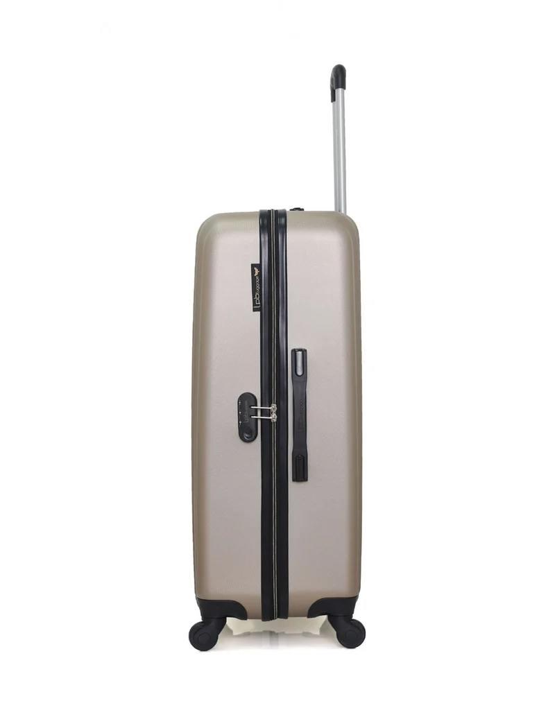 LPB LUGGAGE – 3er-Pack – Großer Koffer, mittelgroßer Koffer und Handgepäck XXX AGATA