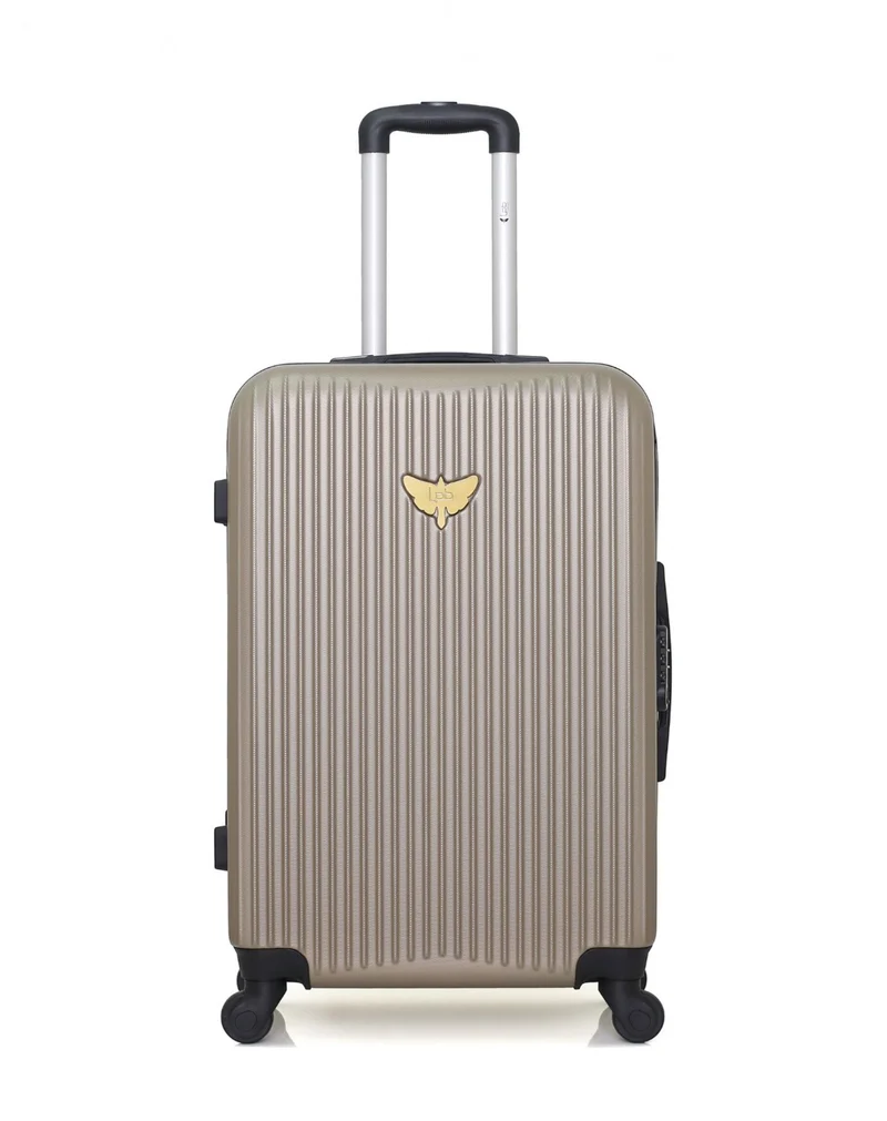 LPB LUGGAGE – 2er-Pack – Mittelgroßer Koffer und Handgepäck XXS AGATA