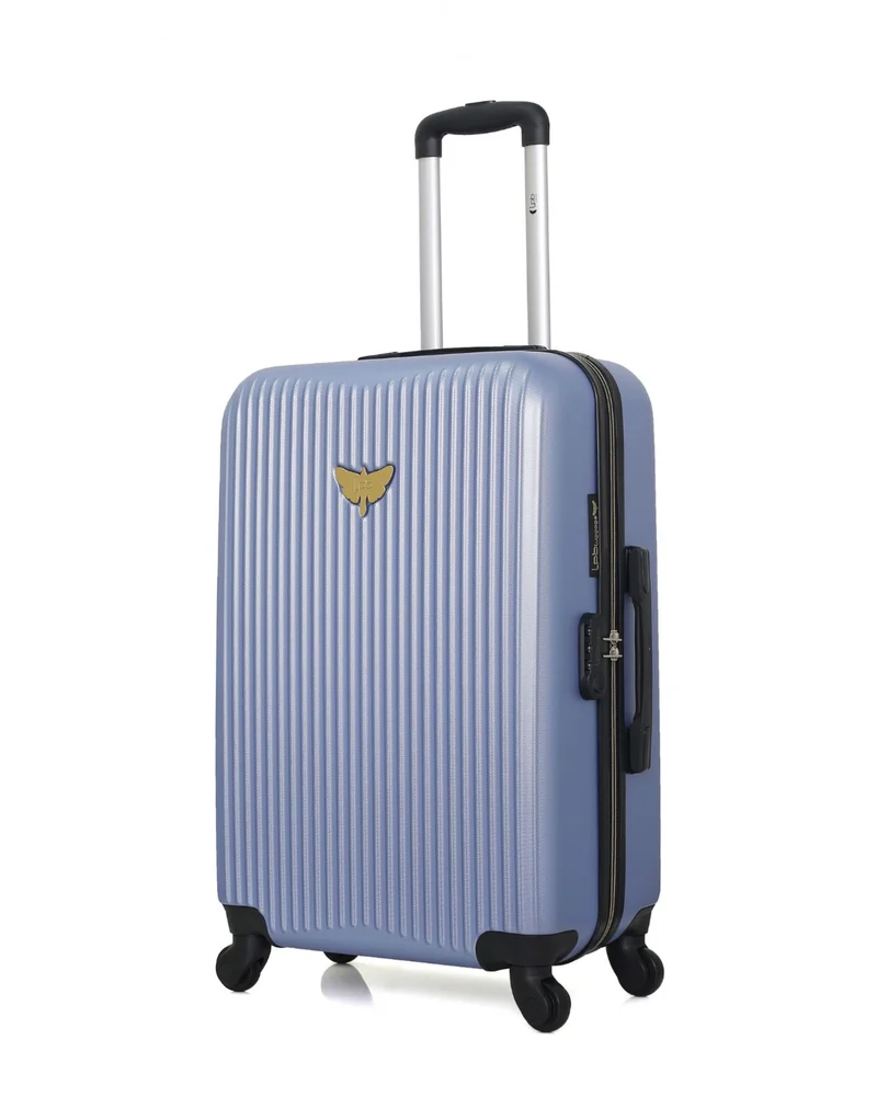 LPB LUGGAGE – 2er-Pack – Mittelgroßer Koffer und Handgepäck XXS AGATA