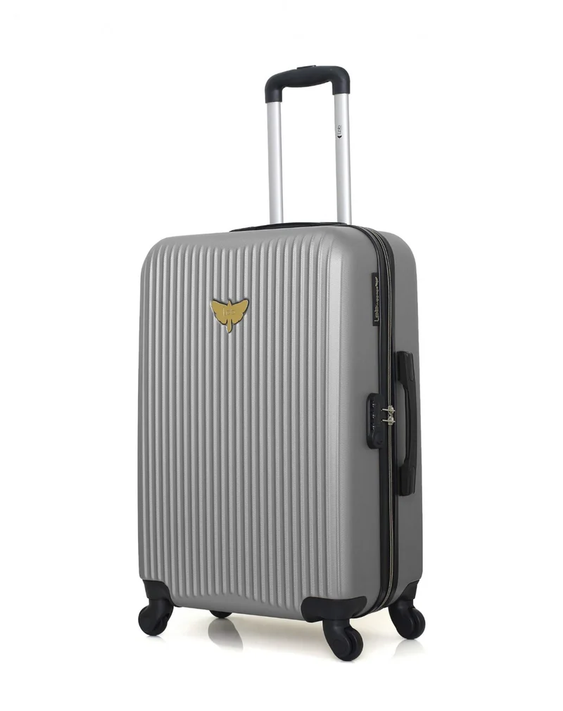 LPB LUGGAGE – 2er-Pack – Mittelgroßer Koffer und Handgepäck XXS AGATA