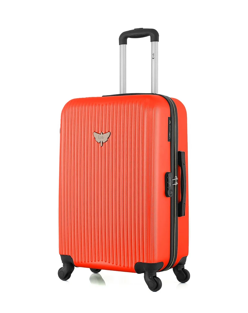 LPB LUGGAGE – 2er-Pack – Mittelgroßer Koffer und Handgepäck XXS AGATA