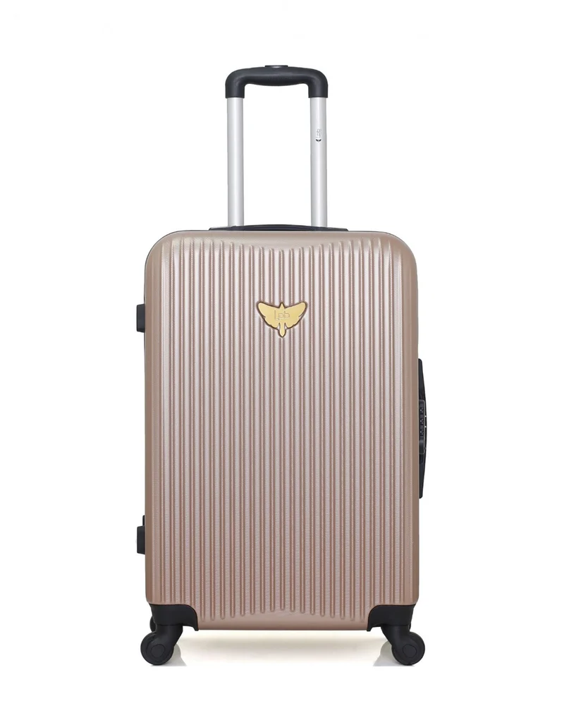 LPB LUGGAGE – 2er-Pack – Mittelgroßer Koffer und Handgepäck XXS AGATA