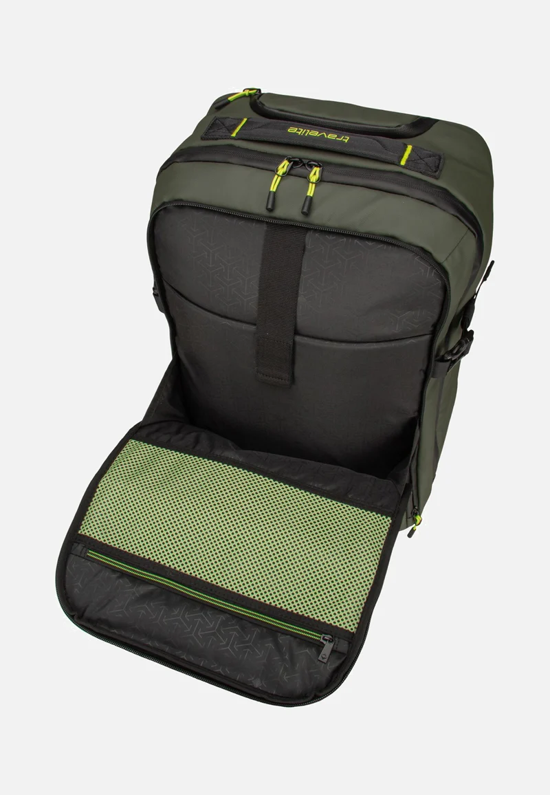 Briize Trolley Backpack 2w Khaki - Rucksack-Trolley