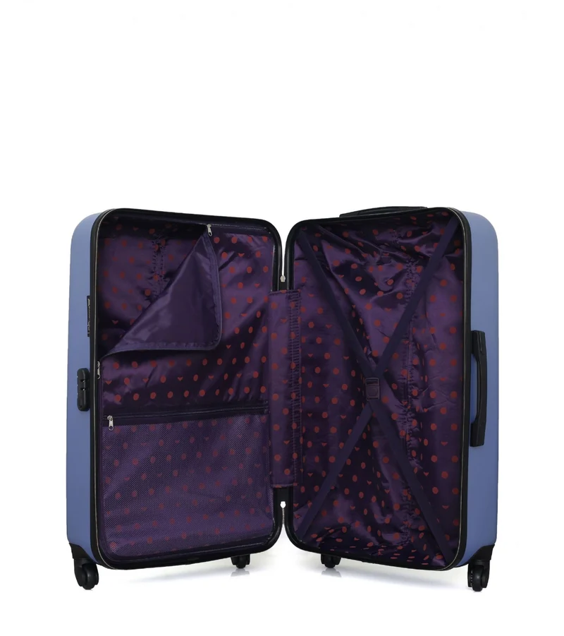 LPB LUGGAGE – 3er-Pack – Großer Koffer, mittelgroßer Koffer und Handgepäck AGATA